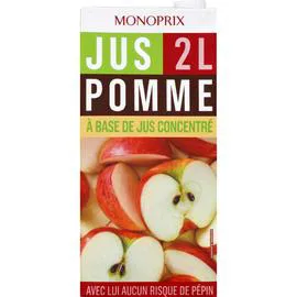 MONOPRIX Jus de pomme 2l