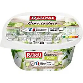 MONIQUE RANOU Concombres sauce yaourt & ciboulette 300g