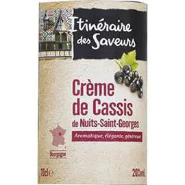 ITINÉRAIRE DE NOS RÉGIONS Crème de cassis de Nuits-Saint-Georges 700ml