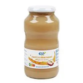 ECO+ Bocal compote Pomme banane 720g