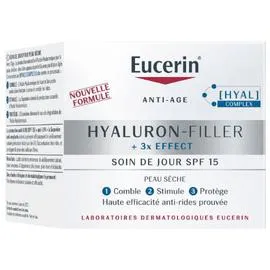 EUCERIN Soin visage jour hyaluron-Filler SPF 15 peau sèche 15ml