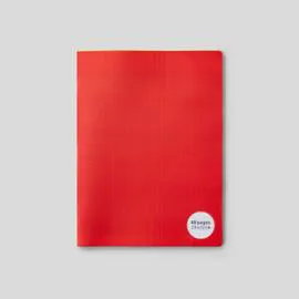 MONOPRIX Cahier Piqué Grands Carreaux 24x32 Propylène 90g Seyès 48 Pages l'unité