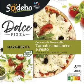 SODEBO Pizza Dolce Margherita Tomate Marinées 400g