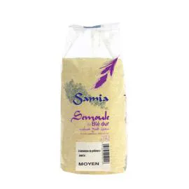 SAMIA Semoule de Blé Dur Moyenne 1kg