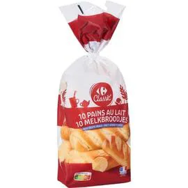 CARREFOUR CLASSIC' Pains au lait 350g