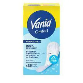 VANIA Protège-slips Confort Fresh - Normal - x28 x28