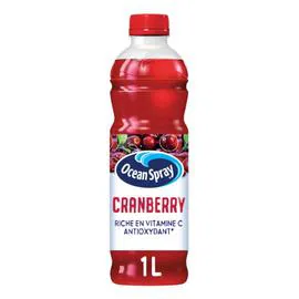 OCEAN SPRAY Boisson cranberry 1l