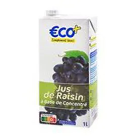 ECO+ Jus de raisin ABC 1l