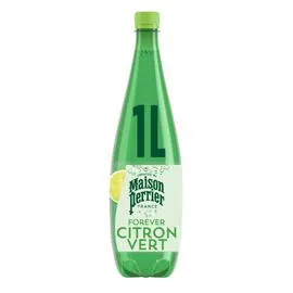 PERRIER Boisson Gazeuse aromatisée Citron Vert 1l
