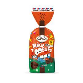CÉMOI Chocolat de Pâques méga t'oeuf noir fondant 402g