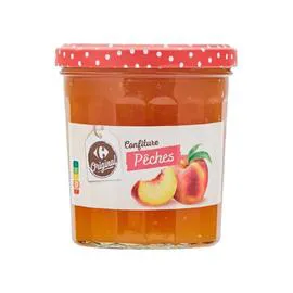 CARREFOUR ORIGINAL Confiture pêches 370g