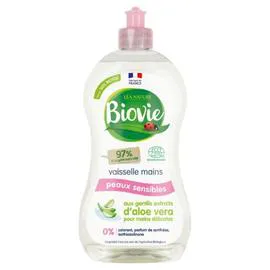 LÉA NATURE, BIOVIE Liquide vaisselle/mains Aloe Vera bio 500ml