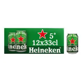 HEINEKEN Bière blonde 12x33cl