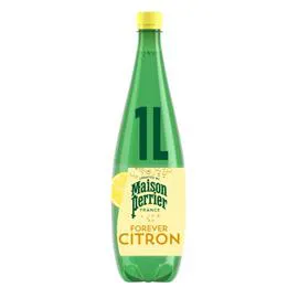 PERRIER Boisson Gazeuse aromatisée Citron 1l