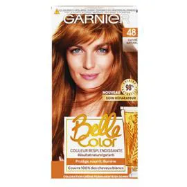 GARNIER, BELLE COLOR Coloration Cheveux Permanente 48 Cuivré Naturel l'unité