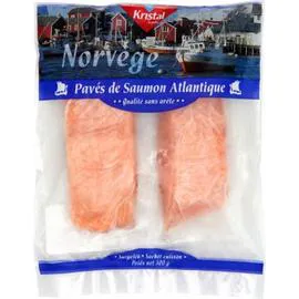KRISTAL Pavés de saumon Atlantique 2x150g