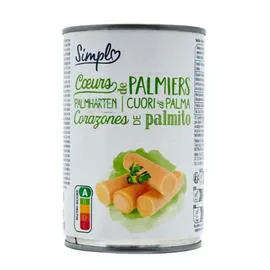 CARREFOUR SIMPL Coeurs de palmiers 220g
