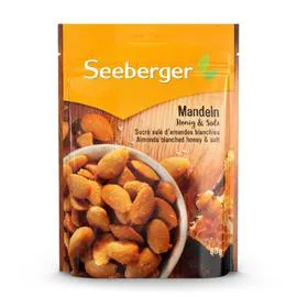 SEEBERGER Amandes blanchies sucrées salées 79g