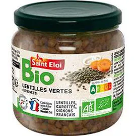SAINT ELOI BIO Lentilles vertes cuisinées BIO 400g