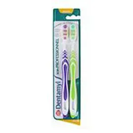 MARQUE REPÈRE, DENTAMYL Brosse à dents pro Médium x2 x2