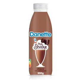DANONE, DANETTE Yaourt à boire chocolat milkshake 500g