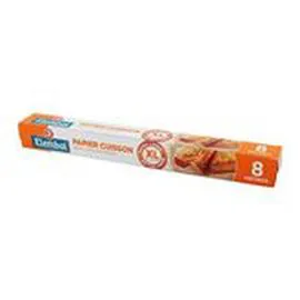 MARQUE REPÈRE, ELEMBAL Papier cuisson Rouleau 8m