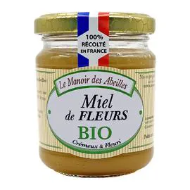 LE MANOIR DES ABEILLES Miel de Fleurs de France Bio 250g