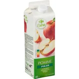 CARREFOUR EXTRA Jus de pomme 1l