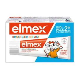 ELMEX Dentifrice enfant 2x50ml