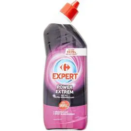 CARREFOUR EXPERT Gel WC avec javel ultra désinfectant 750ml