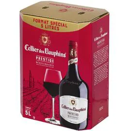 CELLIER DES DAUPHINS Vin rouge Prestige Méditerranée IGP 5l