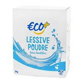 ECO+ Lessive poudre x60 3kg
