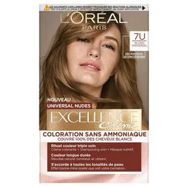 L'ORÉAL PARIS Excellence Crème Coloration Universal nudes 7 Blond l'unité