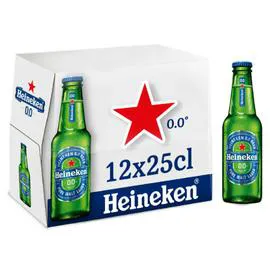 HEINEKEN Bière blonde sans alcool 12x25cl