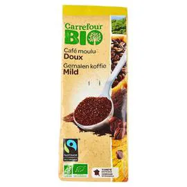 CARREFOUR BIO Café moulu doux 250g