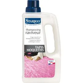 STARWAX Shampooing Raviveur Tapis Moquettes 1l