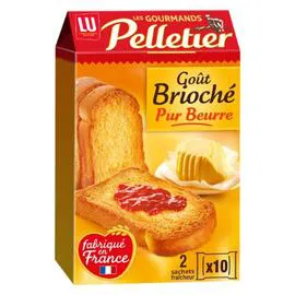 LU, PELLETIER Biscottes goût brioché 260g