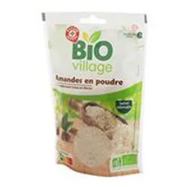 MARQUE REPÈRE, BIO VILLAGE Poudre d'amande Doypack 100g