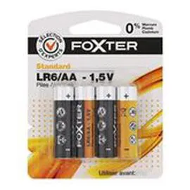 FOXTER Piles AA/LR6 1,5V x4