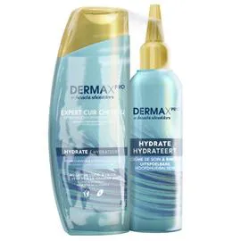 HEAD & SHOULDERS Shampoing Antipelliculaire Hydrate Expert Cuir Chevelu + Crème De Soin 225ml