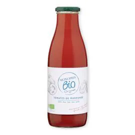 MONOPRIX BIO ORIGINES 100% pur jus tomates de Marmande, Bio 75cl