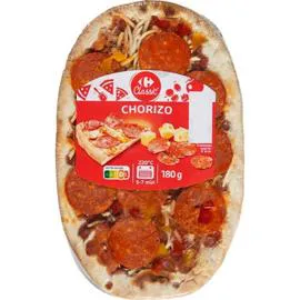 CARREFOUR CLASSIC' Pizza chorizo 180g