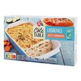 MARQUE REPÈRE, CÔTÉ TABLE Lasagnes saumon 1kg
