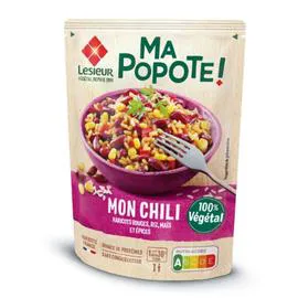 LESIEUR, MA POPOTE ! Chili 100% végétal 220g