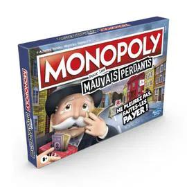 HASBRO GAMING Monopoly mauvais perdants Dès 8 ans l'unité