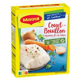MAGGI Maggi Court-bouillon légumes et vin blanc 3 sachets 150g