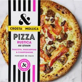 CROSTA ET MOLLICA Pizza rustica, surgelée 444g