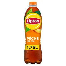 LIPTON Boisson au thé saveur pêche 1,75l