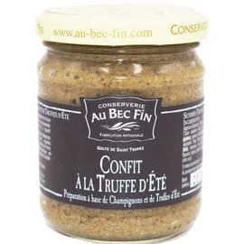 CONSERVERIE AU BEC FIN Confit A La Truffe D'Ete 200g