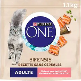 PURINA Aliment pour chat au saumon 1,1kg